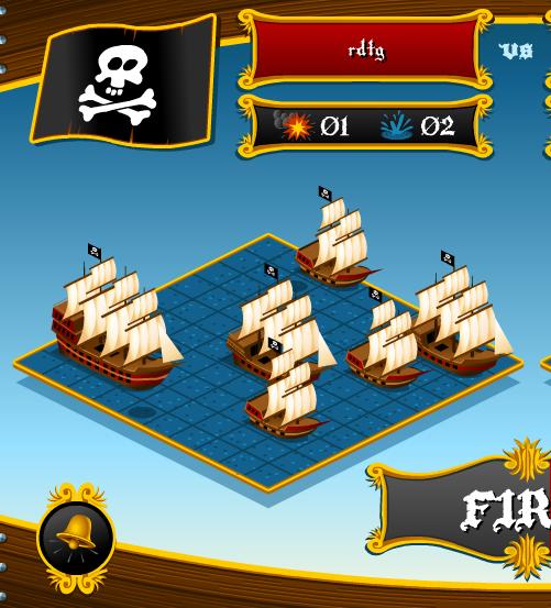 Морской бой с пиратами